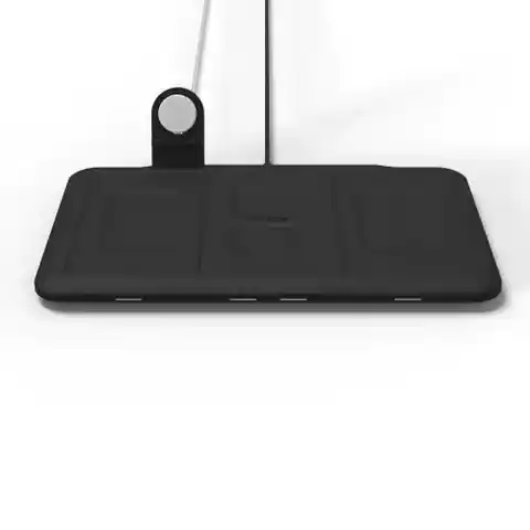 ⁨Mophie Wireless Charging 4w1 - ładowarka bezprzewodowa do czterech urządzeń z uchwytem do AppleWatch 10W (black)⁩ w sklepie Wasserman.eu