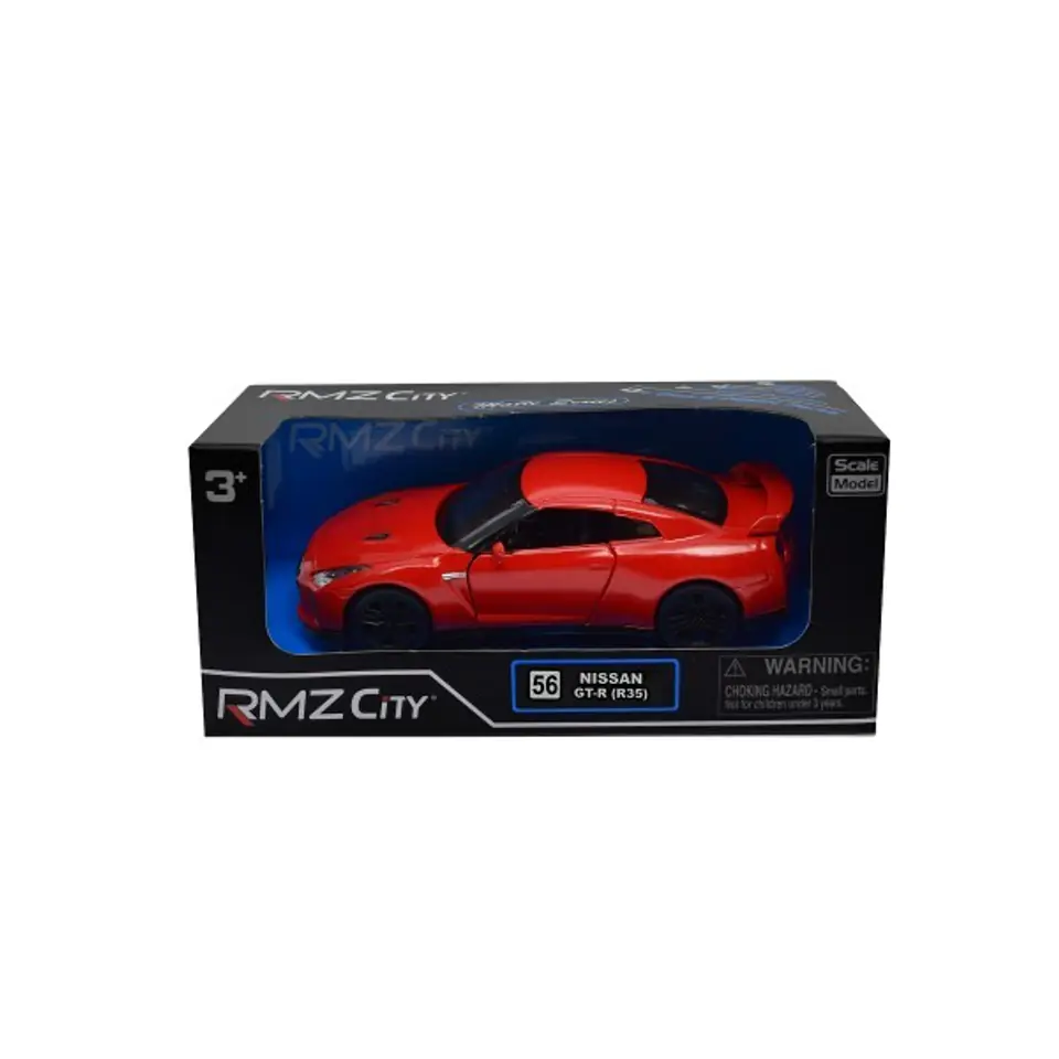 Metal model RMZ NIssan GT-R matt red at Wasserman.eu