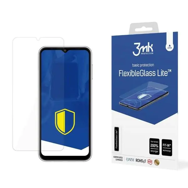 ⁨3MK FlexibleGlass Lite Sam A14 5G A146 Szkło Hybrydowe Lite⁩ w sklepie Wasserman.eu