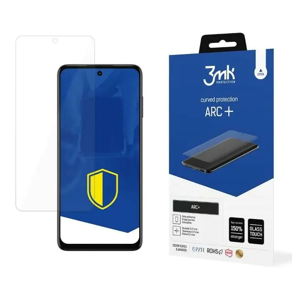 ⁨3MK Folia ARC+ Motorola Moto G73 5G Fullscreen Folia⁩ w sklepie Wasserman.eu