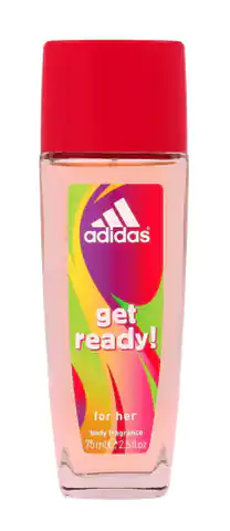 ⁨Adidas for Her Dezodorant body fragrance Get Ready! 75ml⁩ w sklepie Wasserman.eu