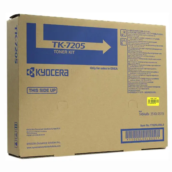 ⁨Kyocera oryginalny toner TK7205, 1T02NL0NL0, black, 35000s⁩ w sklepie Wasserman.eu