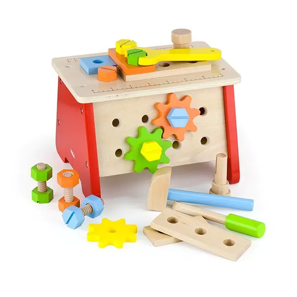 Viga 51621 Skrzynka 2w1 - stolik małego majsterkowicza w sklepie Wasserman.eu