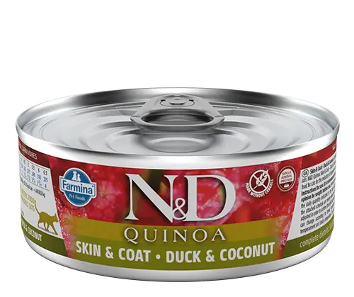 ⁨FARMINA N&D CAT QUINOA DUCK&COCONUT ADULT 70g⁩ at Wasserman.eu