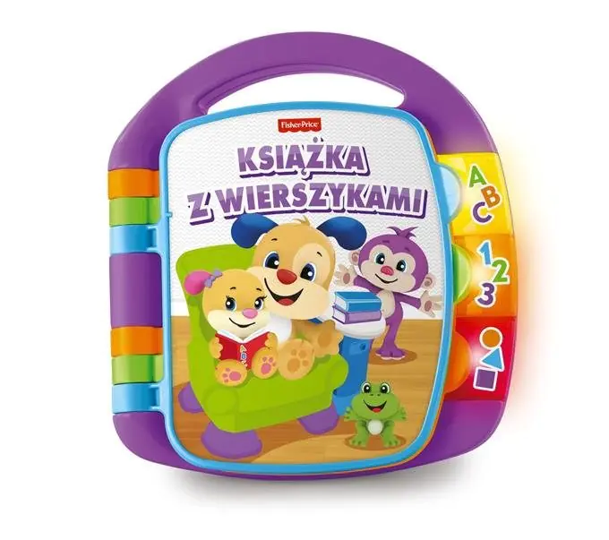 ⁨Fisher Price LL Książka z wierszykami FRC70 (polska wersja)⁩ w sklepie Wasserman.eu