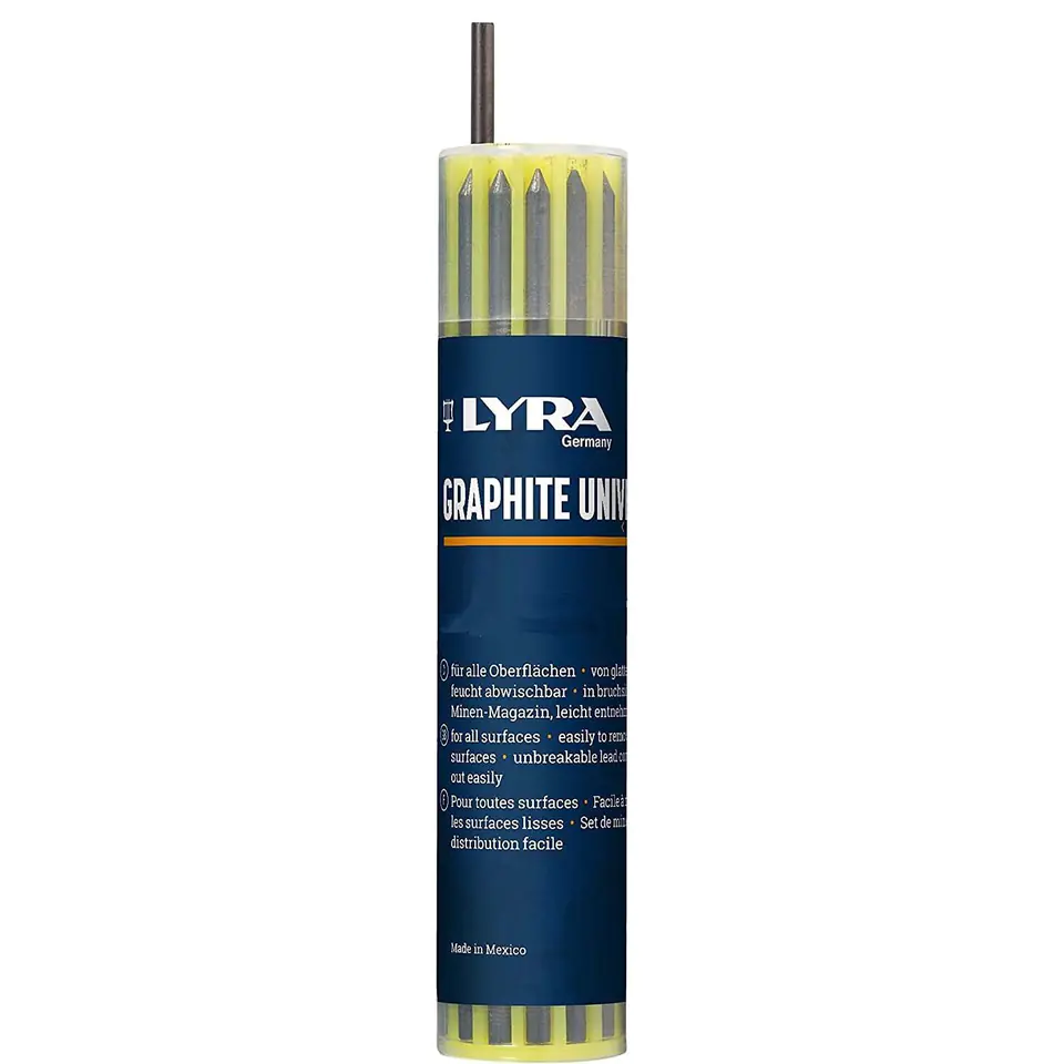 ⁨Wkłady wym.4.8/2mm 2h grafit*12szt marker lyra-dryprofigiant⁩ w sklepie Wasserman.eu