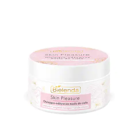 ⁨Bielenda Skin Pleasure Otulająco-Odżywcze Masło do ciała 200ml⁩ w sklepie Wasserman.eu