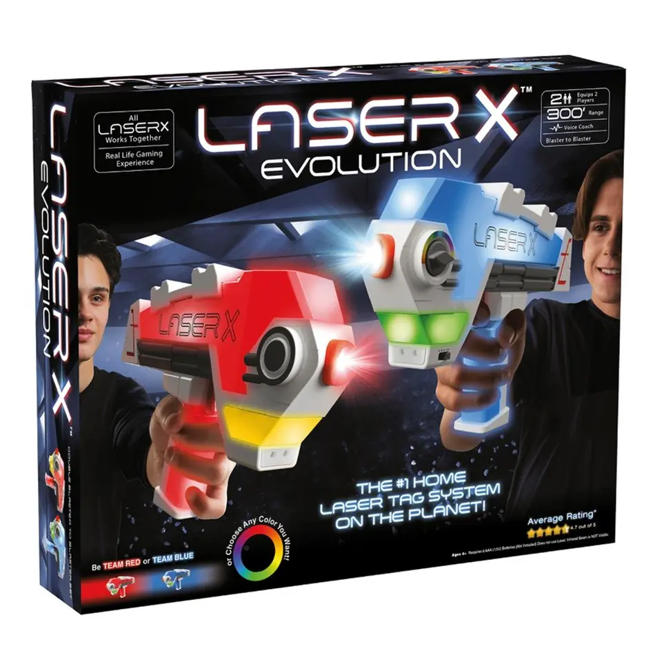Blaster Laser X Evolution Double set at Wasserman.eu