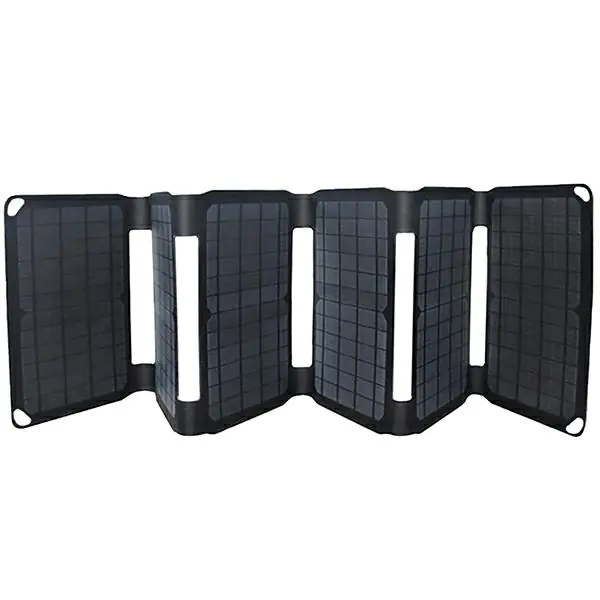 ⁨4smarts Panel słoneczny VoltSolar 40W USB-A / USB-C / DC Black 458759⁩ w sklepie Wasserman.eu