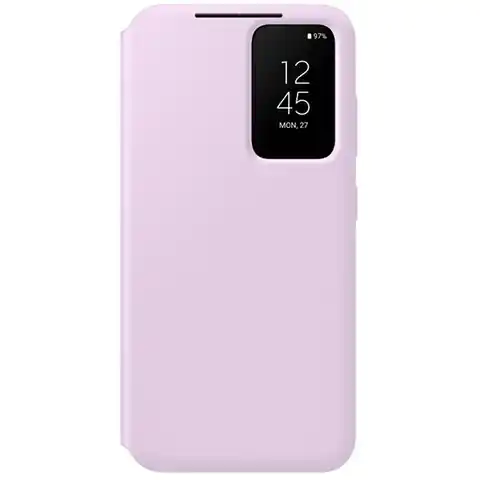 ⁨Etui Samsung EF-ZS911CV S23 S911 lawendowy/lavender Smart View Wallet Case⁩ w sklepie Wasserman.eu