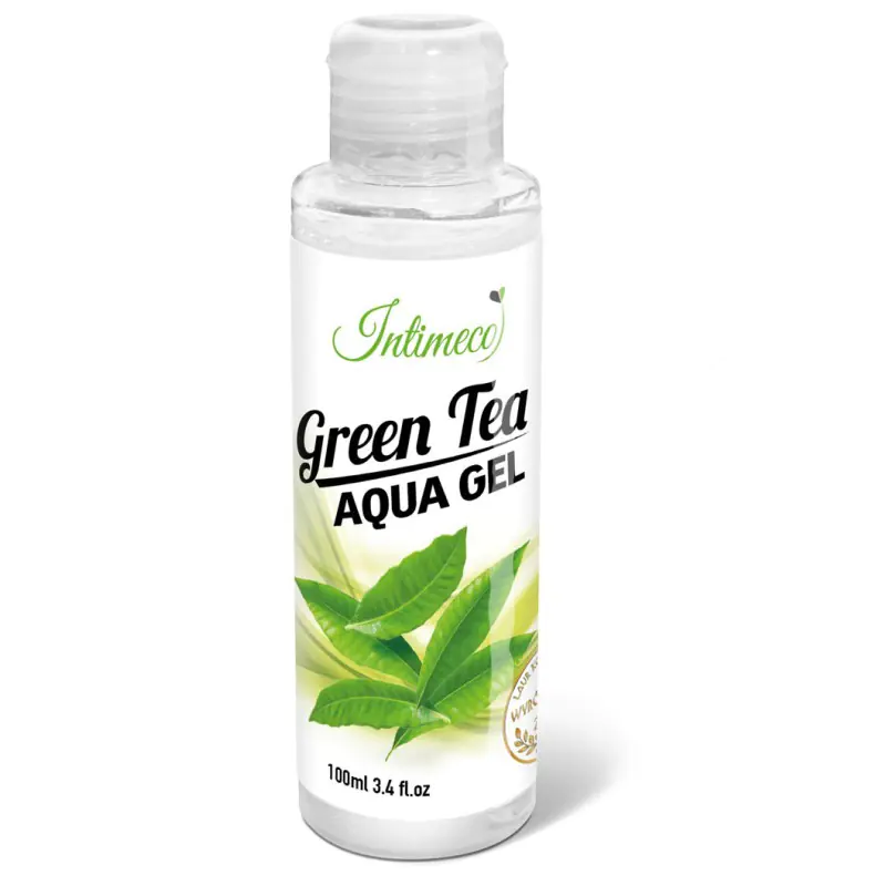 ⁨Intimeco Green Tea Aqua Gel nawilżający żel intymny o aromacie zielonej herbaty 100ml⁩ w sklepie Wasserman.eu