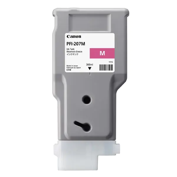 ⁨Canon oryginalny ink / tusz PFI-207  M, 8791B001, magenta, 300ml⁩ w sklepie Wasserman.eu