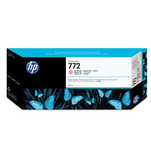 ⁨HP oryginalny ink / tusz CN631A, HP 772, light magenta, 300ml⁩ w sklepie Wasserman.eu