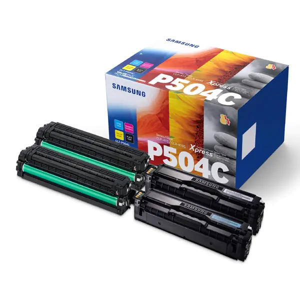 ⁨HP oryginalny toner SU400A, CLT-P504C, HP 504S, CMYK, 2500s⁩ w sklepie Wasserman.eu