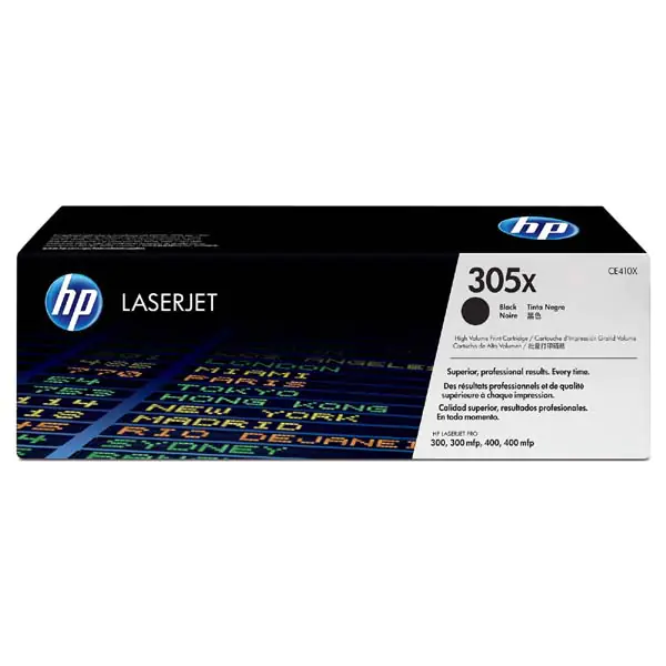 ⁨HP oryginalny toner CE410X, HP 305X, black, 4000s⁩ w sklepie Wasserman.eu