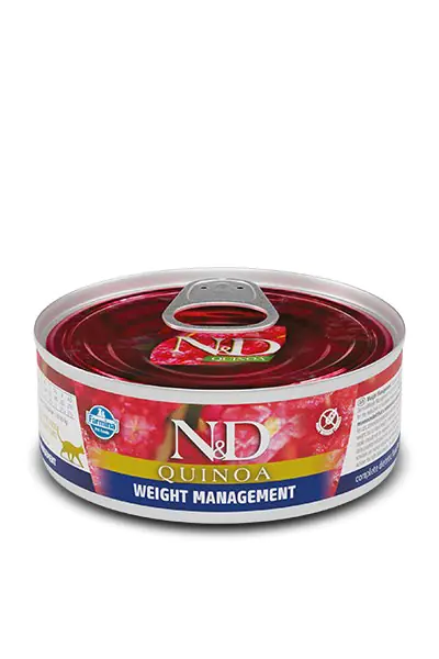 ⁨FARMINA N&D Cat Quinoa Weight Management Adult - mokra karma dla kota - 70 g⁩ w sklepie Wasserman.eu
