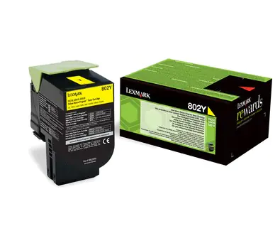 ⁨Lexmark Toner 80C20Y0 Yellow⁩ w sklepie Wasserman.eu