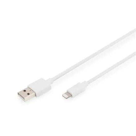 ⁨Digitus | Male | 4 pin USB Type A | Male | White | Apple Lightning | 1 m⁩ w sklepie Wasserman.eu