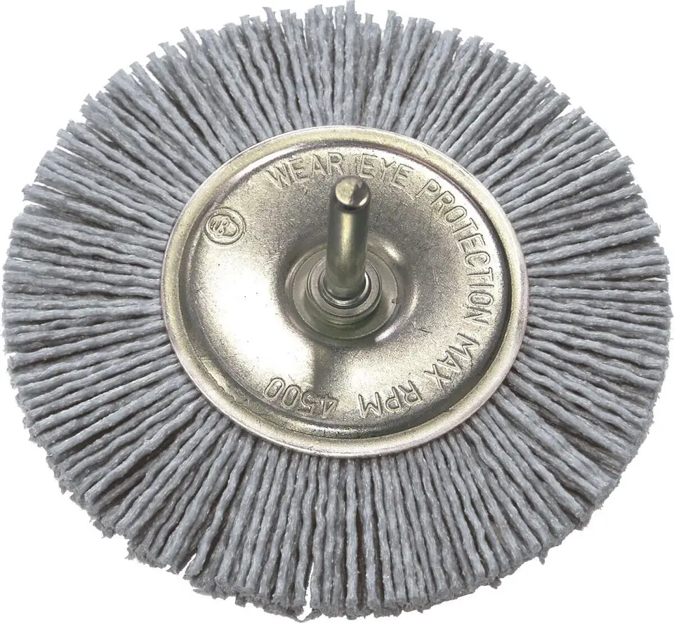 ⁨Abrasive disc brush fi=100mm, mandrel 6mm proline⁩ at Wasserman.eu