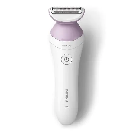 ⁨Women's shaver Philips 6000 series BRL136/00 1 head Trimmer Pink, White⁩ at Wasserman.eu