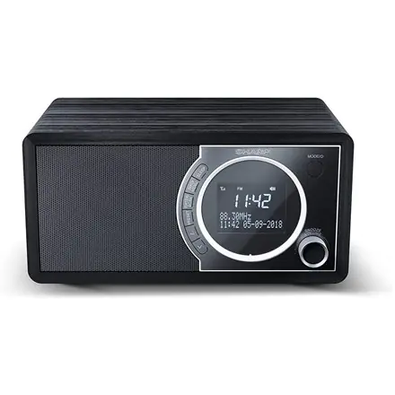 Radio cyfrowe Sharp DR-450(BK), FM/DAB/DAB+, Bluetooth 4.2, funkcja alarmu, Midnight Black | Sharp | Radio cyfrowe | DR-450(BK) w sklepie Wasserman.eu