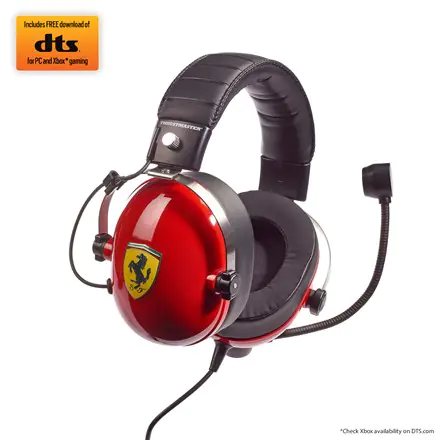 ⁨T. Racing Scuderia Ferrari Gaming headset DTS⁩ at Wasserman.eu