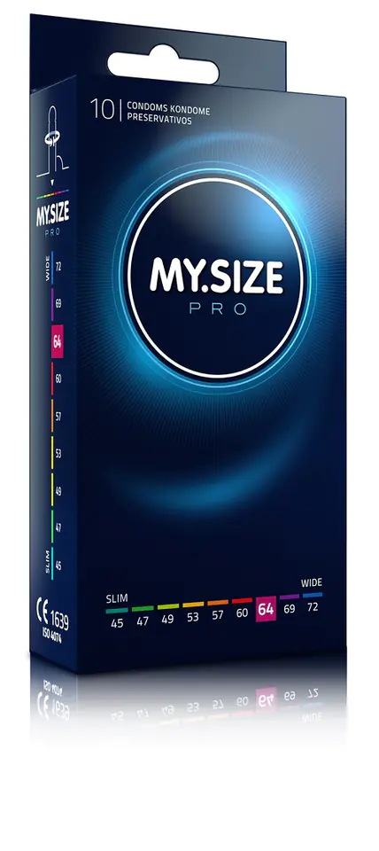 ⁨MY.SIZE PRO Condoms prezerwatywy 64mm 10szt⁩ w sklepie Wasserman.eu