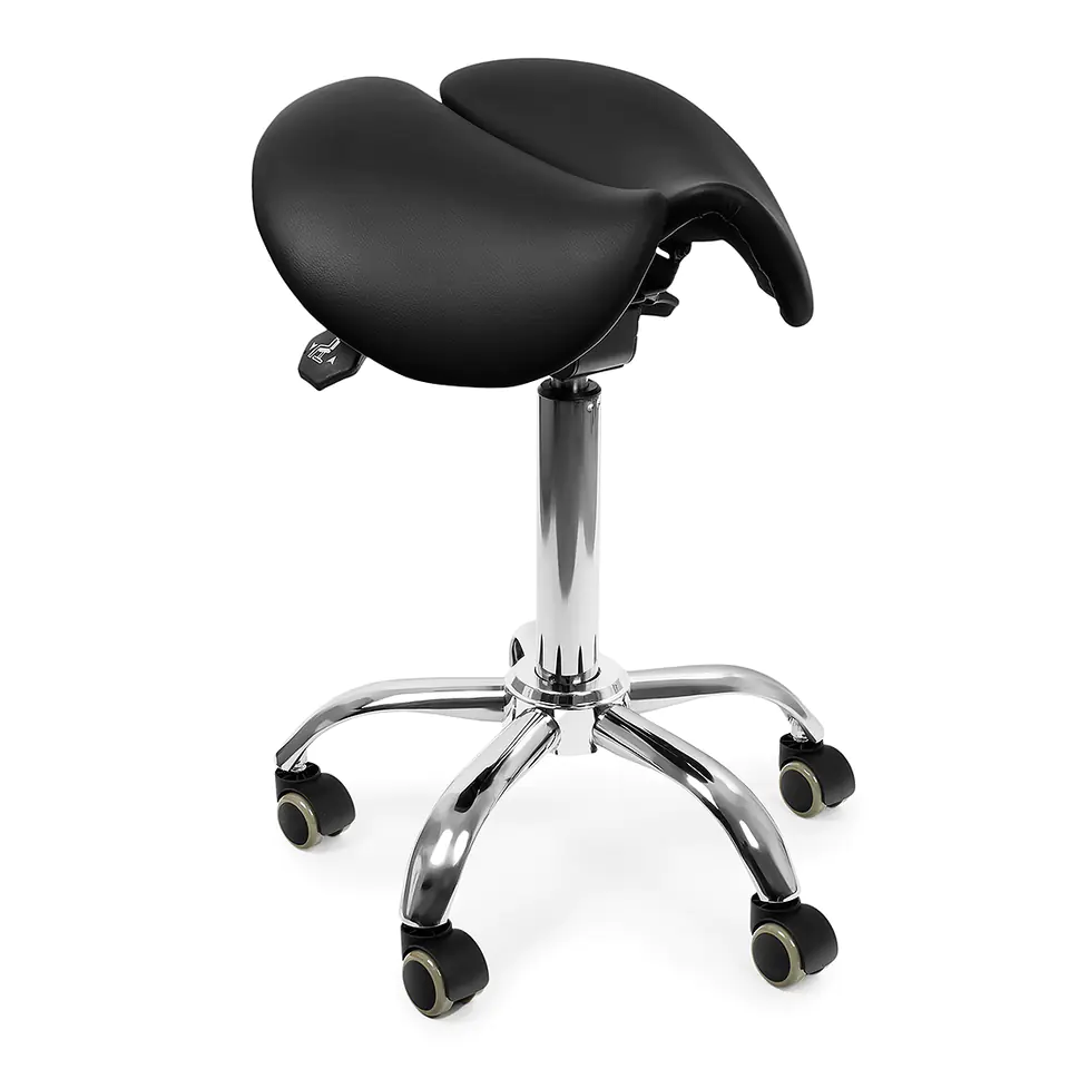 Ergonomiczny hoker regulowany SELLA czarny w sklepie Wasserman.eu