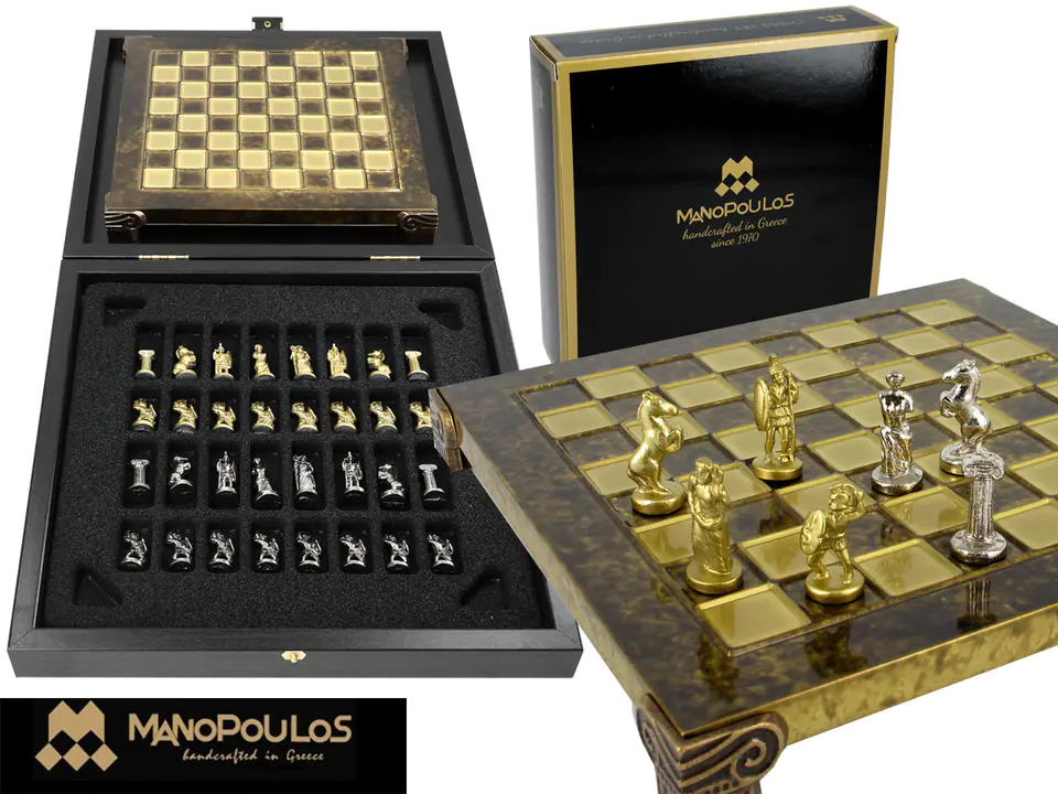⁨Szachy - Spartan Warrior Chess set⁩ w sklepie Wasserman.eu