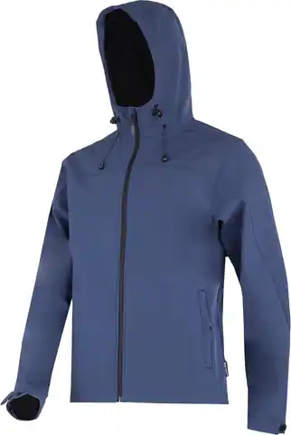 ⁨Softshell jacket with slippers. navy blue, "2xl", ce, lahti⁩ at Wasserman.eu