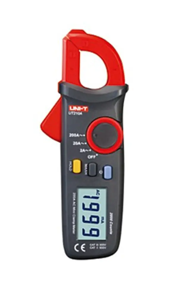 ⁨MIE0172 Clamp meter 200A AC model UT210A⁩ at Wasserman.eu