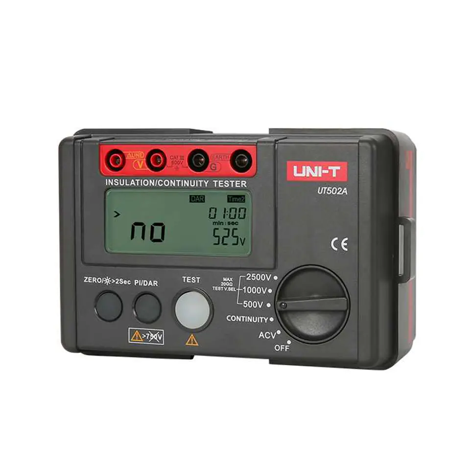 ⁨MIE0294 Insulation resistance meter Uni-T UT502A⁩ at Wasserman.eu