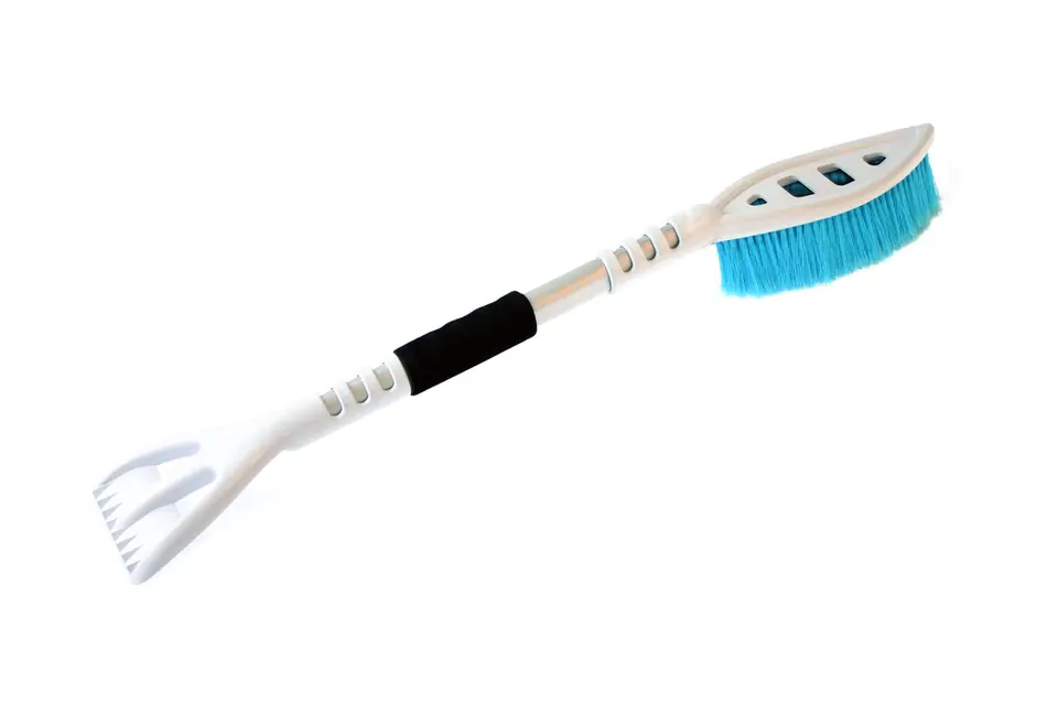 ⁨Premium broom-scraper m1 abs white&blue⁩ at Wasserman.eu