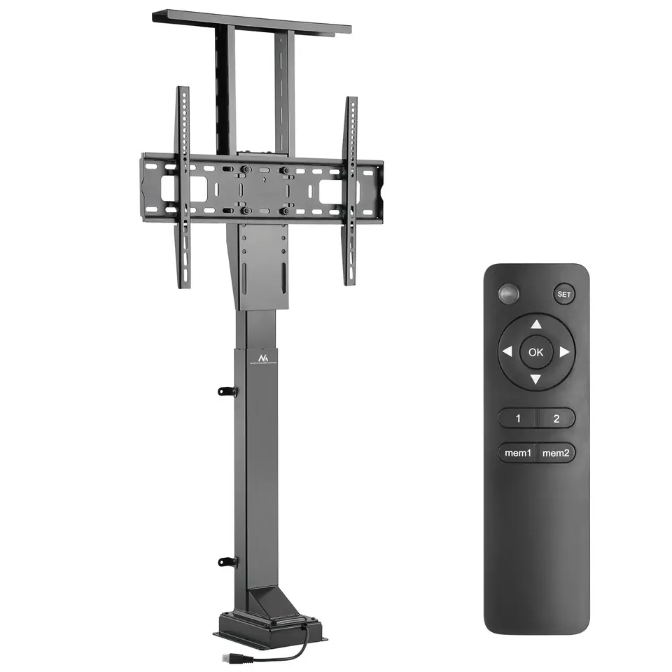 Uchwyt elektryczny wysuwany do telewizora Maclean, 37''-65'', VESA 600x400, max 50kg, MC-866 w sklepie Wasserman.eu