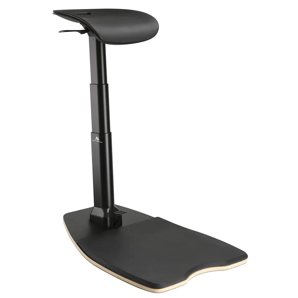 Ergonomiczne krzesło Maclean, regulacja wysokości, pochylone z matą przeciwzmęczeniową, 615-1180mm, MC-872 w sklepie Wasserman.eu