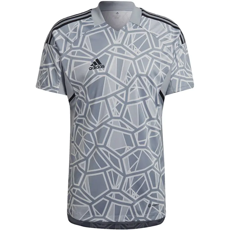 ⁨Men's Condivo 22 Goalkeeper Jersey Short Sleeve Grey HB1622⁩ at Wasserman.eu