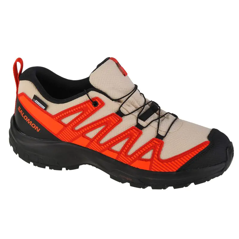 ⁨Buty Salomon Xa Pro V8 CSWP Jr (kolor Beżowy/Kremowy, rozmiar 37)⁩ w sklepie Wasserman.eu