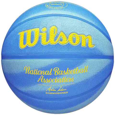 ⁨Piłka Wilson NBA DRV Pro Heritage Ball WZ3008 (kolor Niebieski, rozmiar 7)⁩ w sklepie Wasserman.eu