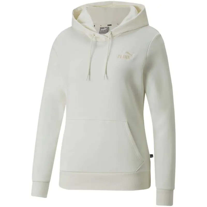 ⁨Puma ESS+ Embroidery Hoodie FL cream 670004 99⁩ at Wasserman.eu