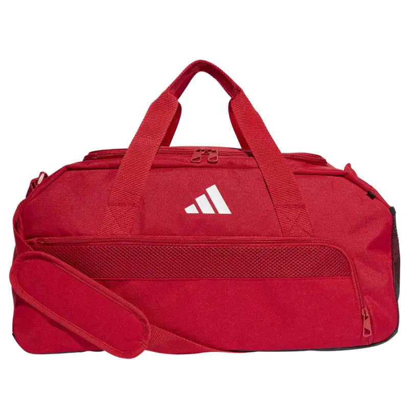 ⁨Torba adidas TIRO Duffle S (kolor Czerwony)⁩ w sklepie Wasserman.eu