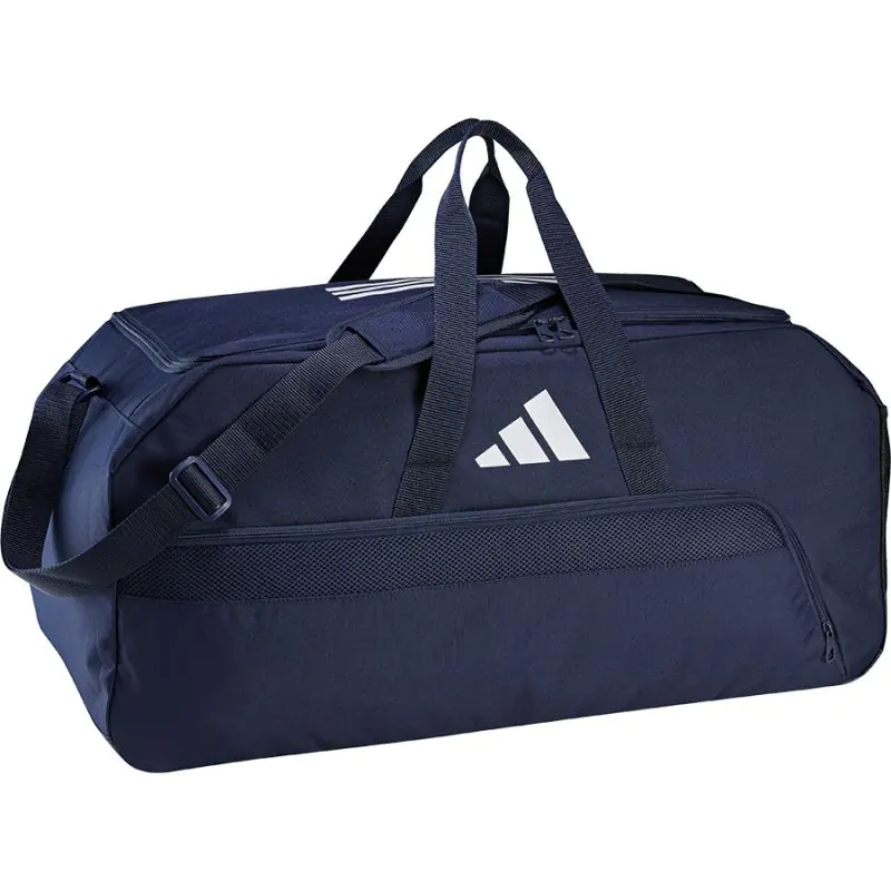 ⁨Torba adidas TIRO Duffle L (kolor Granatowy)⁩ w sklepie Wasserman.eu