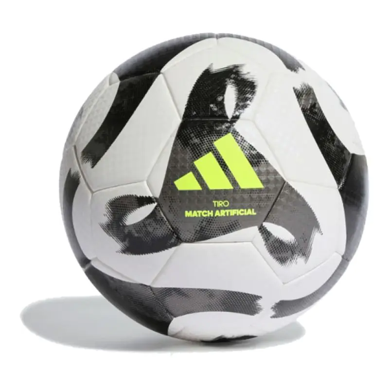⁨Piłka nożna adidas Tiro Match Artificial Ground (kolor Biały. Wielokolorowy, rozmiar 4)⁩ w sklepie Wasserman.eu