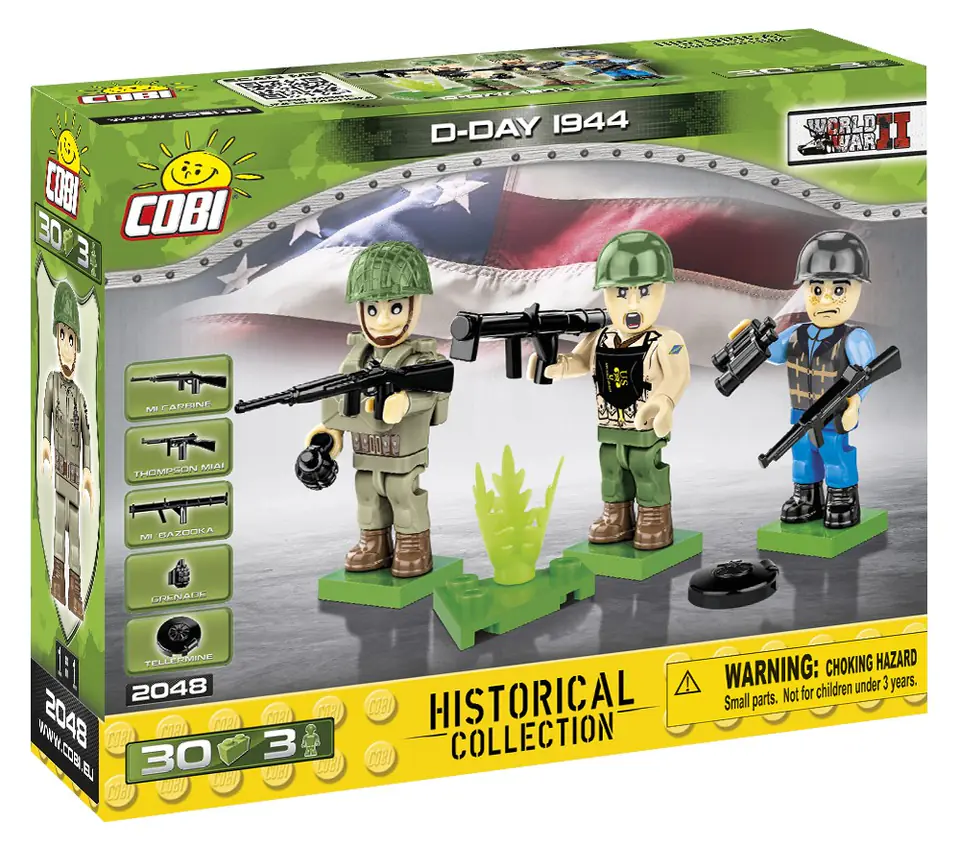 Blocks Historical Collection WWII D-Day 1944 at Wasserman.eu