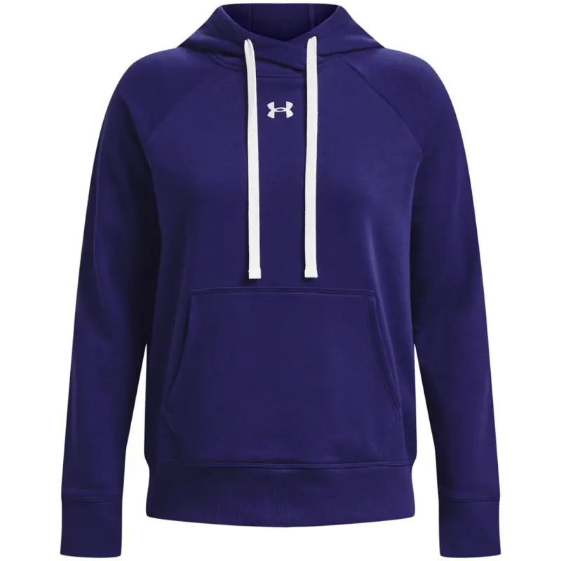 ⁨Women's Under Armour Rival Fleece HB Hoodie navy blue 1356317 468⁩ at Wasserman.eu