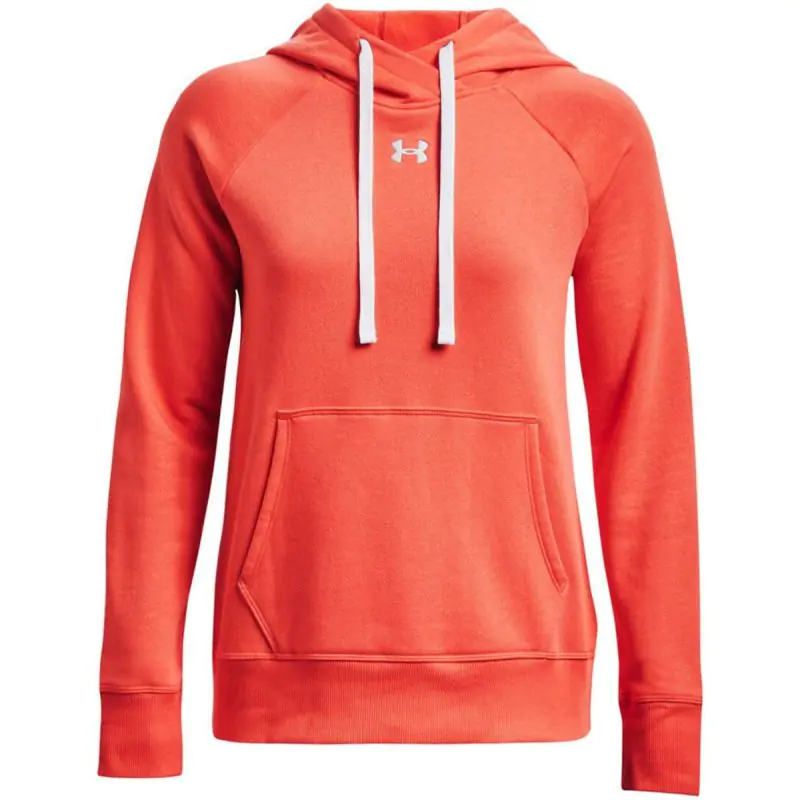 ⁨Under Armour Women's Rival Fleece HB Hoodie Orange 1356317 877⁩ at Wasserman.eu