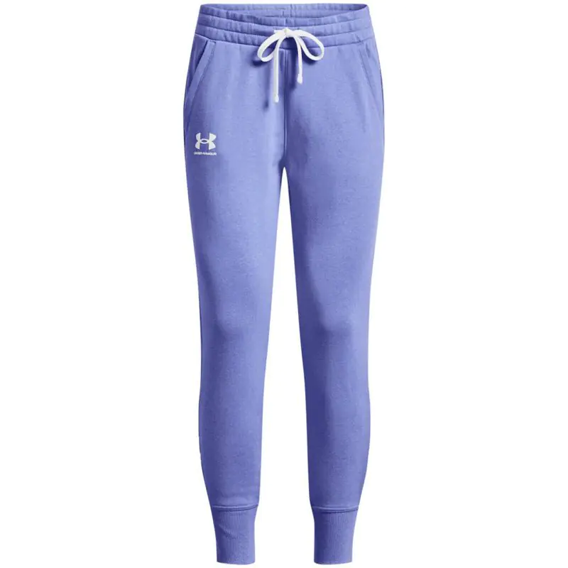 ⁨Spodnie Under Armour Rival Fleece W 1356416 (kolor Fioletowy, rozmiar L)⁩ w sklepie Wasserman.eu