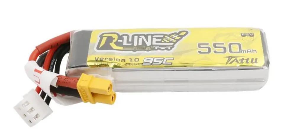 550mAh 7.4V 95C TATTU R-Line Gens Ace at Wasserman.eu