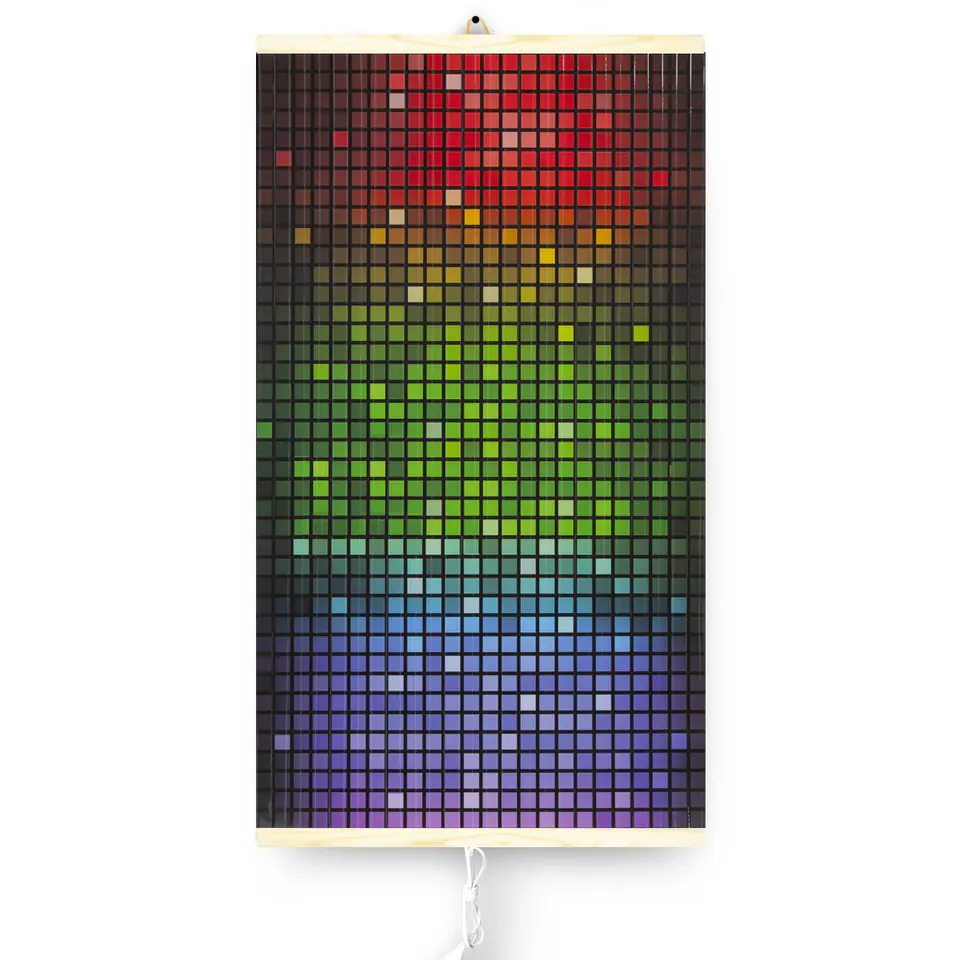 ⁨Infrared radiator - flexible heating panel 430W TRIO pattern 4 mosaic, dimensions 100x57cm⁩ at Wasserman.eu