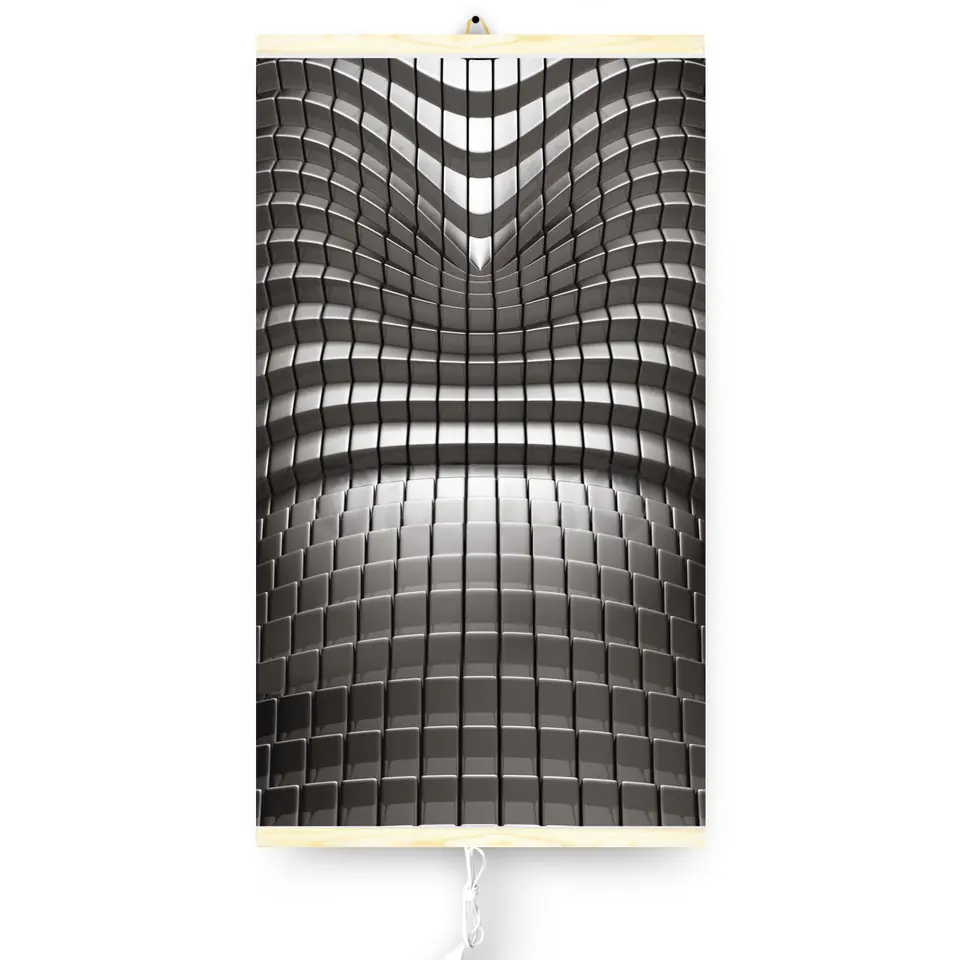 ⁨Infrared radiator - flexible heating panel 430W TRIO pattern 7 abstraction, dimensions 100x57cm⁩ at Wasserman.eu