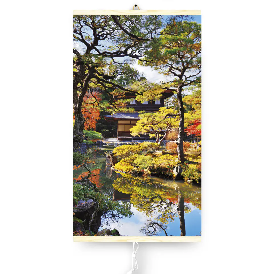 ⁨Infrared radiator - flexible heating panel 430W TRIO pattern 16 garden, dimensions 100x57cm⁩ at Wasserman.eu